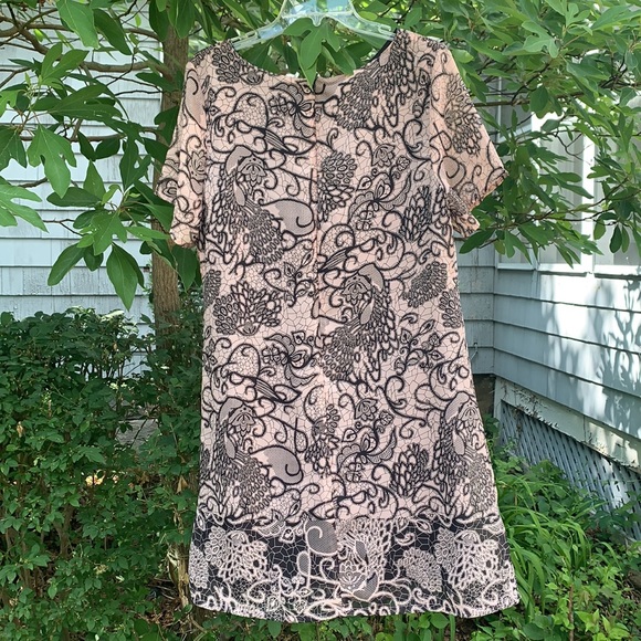 “Signature Collection“ Ladies Dress size L 14 – 16 Lightweight- blush & black - Picture 3 of 11